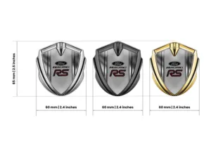 Ford High End Car Logo Badges Sports Design Glossy